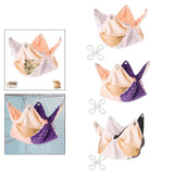 Hamster Hammock Bed Playing Sleeping Bedding for Rat Sugar Glider Parrot Orange 20cm - Aladdin Shoppers