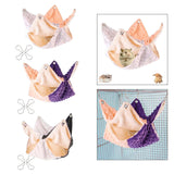 Hamster Hammock Bed Playing Sleeping Bedding for Rat Sugar Glider Parrot Orange 20cm - Aladdin Shoppers