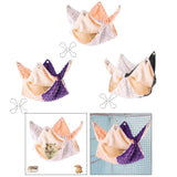 Hamster Hammock Bed Playing Sleeping Bedding for Rat Sugar Glider Parrot Orange 20cm - Aladdin Shoppers