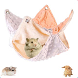 Hamster Hammock Bed Playing Sleeping Bedding for Rat Sugar Glider Parrot Orange 20cm - Aladdin Shoppers