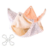 Hamster Hammock Bed Playing Sleeping Bedding for Rat Sugar Glider Parrot Orange 30cm - Aladdin Shoppers