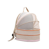 Pet Carrier Backpack Dog Cats Breathable Hiking Foldable Durable Travel Bag Beige - Aladdin Shoppers