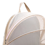 Pet Carrier Backpack Dog Cats Breathable Hiking Foldable Durable Travel Bag Beige - Aladdin Shoppers