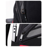 Pet Carrier Backpack Dog Cats Breathable Hiking Foldable Durable Travel Bag Brown - Aladdin Shoppers