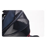 Pet Carrier Backpack Dog Cats Breathable Hiking Foldable Durable Travel Bag Brown - Aladdin Shoppers