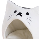 Autumn Cat Bed Durable Foldable Soft Anti Skid for Cat Rest Accessories White S - Aladdin Shoppers