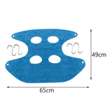 Cat Grooming Hammock Dog Restraint Towel Bag Multifunctional for Washing Blue 66cmx49cm S - Aladdin Shoppers