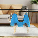 Cat Grooming Hammock Dog Restraint Towel Bag Multifunctional for Washing Blue 66cmx49cm S - Aladdin Shoppers