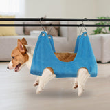 Cat Grooming Hammock Dog Restraint Towel Bag Multifunctional for Washing Blue 66cmx49cm S - Aladdin Shoppers