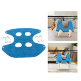 Cat Grooming Hammock Dog Restraint Towel Bag Multifunctional for Washing Blue 66cmx49cm S - Aladdin Shoppers