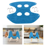 Cat Grooming Hammock Dog Restraint Towel Bag Multifunctional for Washing Blue 66cmx49cm S - Aladdin Shoppers