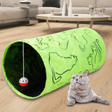 Cat Tunnel Collapsible Play Tent Running Pet Supplies Toy for Puppy Dogs - Aladdin Shoppers