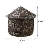 Stray Cats Shelter Waterproof Furniture Outside Outdoor Feral Dog House 40cmx40cmx45cm Red - Aladdin Shoppers