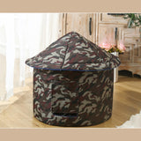 Stray Cats Shelter Waterproof Furniture Outside Outdoor Feral Dog House 40cmx40cmx45cm Red - Aladdin Shoppers