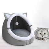 Cat Warm House Dog Tent Puppy Sleeping Soft Hut Cave Pet Bed S 34x34x30CM - Aladdin Shoppers