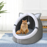 Cat Warm House Dog Tent Puppy Sleeping Soft Hut Cave Pet Bed S 34x34x30CM - Aladdin Shoppers