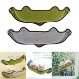 Cat Hammock Cars Space Saving Sleeping Window Mounted Perch Seat Green - Aladdin Shoppers