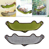Cat Hammock Cars Space Saving Sleeping Window Mounted Perch Seat Green - Aladdin Shoppers