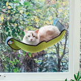 Cat Hammock Cars Space Saving Sleeping Window Mounted Perch Seat Green - Aladdin Shoppers