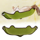 Cat Hammock Cars Space Saving Sleeping Window Mounted Perch Seat Green - Aladdin Shoppers