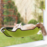 Cat Hammock Cars Space Saving Sleeping Window Mounted Perch Seat Green - Aladdin Shoppers