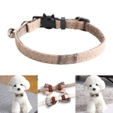 Cute Pet Cat Collar with Bells Adjustable Buckle Dog Accessories for Puppy C - Aladdin Shoppers