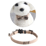 Cute Pet Cat Collar with Bells Adjustable Buckle Dog Accessories for Puppy C - Aladdin Shoppers