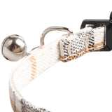 Cute Pet Cat Collar with Bells Adjustable Buckle Dog Accessories for Puppy D - Aladdin Shoppers