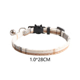 Cute Pet Cat Collar with Bells Adjustable Buckle Dog Accessories for Puppy D - Aladdin Shoppers