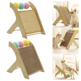 Cat Scratcher Cat Scratching Board Cat Scratching Ball Interactive Play Toy Corrugated Paper - Aladdin Shoppers