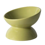 Elevated Cat Food Bowl Kitten Supplies Feeding Raised Tilted Pet Feeder - Aladdin Shoppers