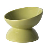 Elevated Cat Food Bowl Kitten Supplies Feeding Raised Tilted Pet Feeder - Aladdin Shoppers