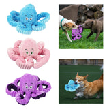 Dog Plush Toy Dog Squeaky Toy Cats Aggressive Chewers Play Tug Sturdy Blue - Aladdin Shoppers