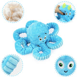 Dog Plush Toy Dog Squeaky Toy Cats Aggressive Chewers Play Tug Sturdy Blue - Aladdin Shoppers