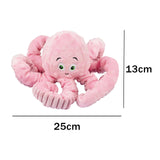 Dog Plush Toy Dog Squeaky Toy Cats Aggressive Chewers Play Tug Sturdy Pink - Aladdin Shoppers