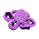 Dog Plush Toy Dog Squeaky Toy Cats Aggressive Chewers Play Tug Sturdy Violet - Aladdin Shoppers