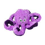 Dog Plush Toy Dog Squeaky Toy Cats Aggressive Chewers Play Tug Sturdy Violet - Aladdin Shoppers