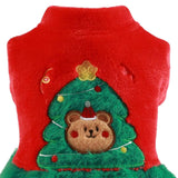 Pet Christmas Costume Dog Clothes Cosplay Puppy Winter Clothing for Party S - Aladdin Shoppers