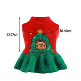 Pet Christmas Costume Dog Clothes Cosplay Puppy Winter Clothing for Party S - Aladdin Shoppers