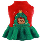 Pet Christmas Costume Dog Clothes Cosplay Puppy Winter Clothing for Party S - Aladdin Shoppers