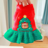 Pet Christmas Costume Dog Clothes Cosplay Puppy Winter Clothing for Party S - Aladdin Shoppers