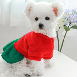 Pet Christmas Costume Dog Clothes Cosplay Puppy Winter Clothing for Party S - Aladdin Shoppers