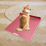 Dog Toilet Puppy Potty Bedpan Dog Potty Tray for Small Medium Large Dogs pink - Aladdin Shoppers