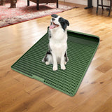 Dog Toilet Puppy Potty Bedpan Dog Potty Tray for Small Medium Large Dogs green - Aladdin Shoppers