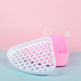Triangle Potty Trainer Toilet Corner Litter Box for Chinchillas Supplies Blue - Aladdin Shoppers