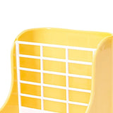 2 in 1 Rabbit Feeder Pets Accessories Detachable for Chinchilla Guinea Pigs Yellow - Aladdin Shoppers