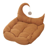 Cat Bed Nest with Ball Toys Warm Basket for Rabbits Puppy Small Medium Dog Coffee S - Aladdin Shoppers