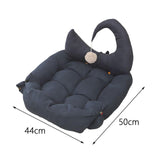 Cat Bed Nest with Ball Toys Warm Basket for Rabbits Puppy Small Medium Dog Dark Blue S - Aladdin Shoppers