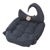 Cat Bed Nest with Ball Toys Warm Basket for Rabbits Puppy Small Medium Dog Dark Blue S - Aladdin Shoppers