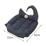 Cat Bed Nest with Ball Toys Warm Basket for Rabbits Puppy Small Medium Dog Dark Blue M - Aladdin Shoppers